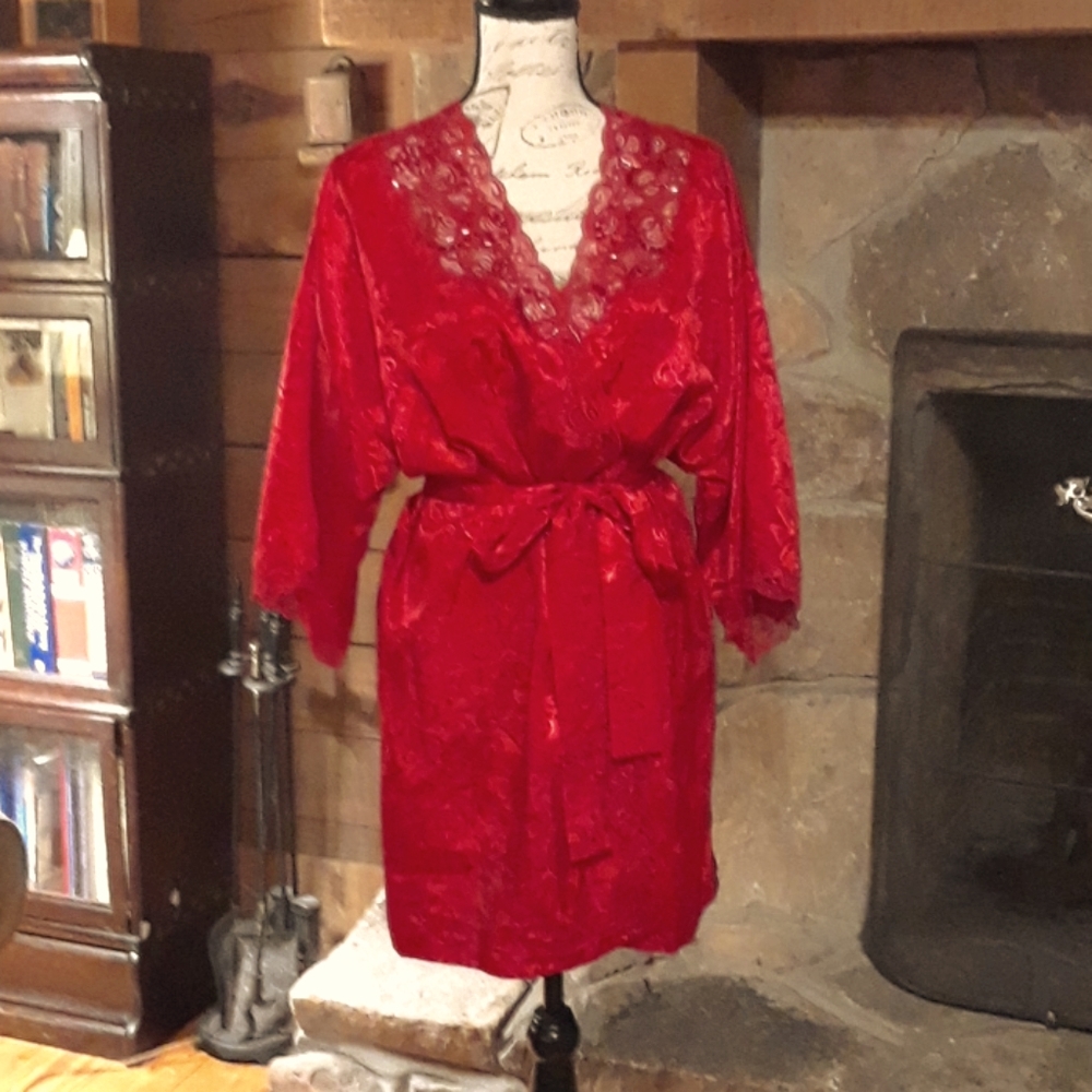 Vintage Victoria's Secret beaded robe